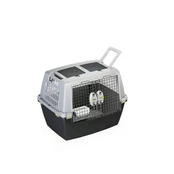 STEFANPLAST Gulliver Touring transportkooi, 80x58,5x62 cm, Donkergrijs/Lichtgrijs