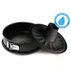 GUARDINI Gardenia ronde cake- en cupcakebakvorm, 24 x 7,7 cm, antiaanbak, antraciet