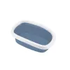 STEFANPLAST Sprint 10 open kattenbak 43x31x14 cm blauw/wit