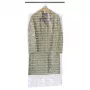 ORDINETT kunststof hoezen voor jassen, 3 stuks, 65 x 140 cm, transparant