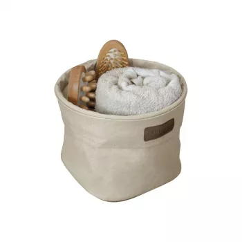 ORDINETT stoffen box S 18x18x14cm Ego ecru