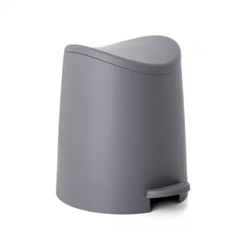TATAY badkamer pedaalemmer 3L Standard grijs