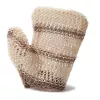 MARTINI SPA sisal massagehandschoen naturel