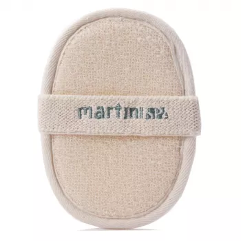 MARTINI SPA luffa en katoen peeling-spons naturel
