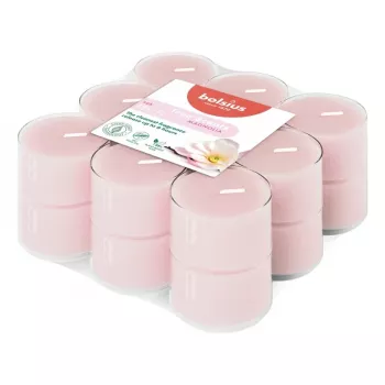 BOLSIUS True Scents Magnolia geurtheelichtjes – 18 stuks, 4 uur brandduur