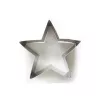 GUARDINI kerstster cakevorm 20 x 20 cm antiaanbak bakvorm van koolstofstaal