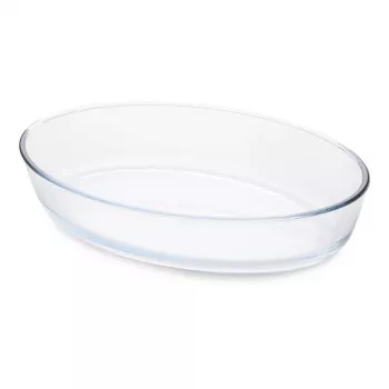 GUARDINI ovale bakvorm van borosilicaatglas 35x24x7 cm 3L