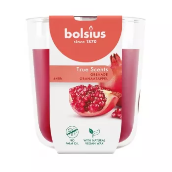 BOLSIUS True Scents granaatappel geurkaars in glas Ø97x85mm