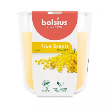 BOLSIUS True Scents geurkaars in glas - mimosa, 97x85 mm