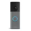 Ring Battery Video Doorbell 2 – 2K, tweeweg-audio, gespikkeld grijs
