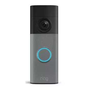 Ring Battery Video Doorbell 2 – 2K, tweeweg-audio, gespikkeld grijs