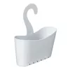 TATAY hangende multifunctionele badkamerschap 25x9x28 cm wit