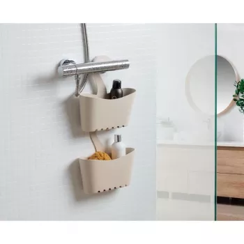 TATAY hangende multifunctionele badkamerschap 25x9x28cm Ecohome