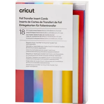 Cricut Insert Cards Foil Celebration R10 kaartset Rood, Blauw (2009476)
