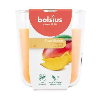 BOLSIUS True Scents mango geurkaars in glas, Ø97x85 mm