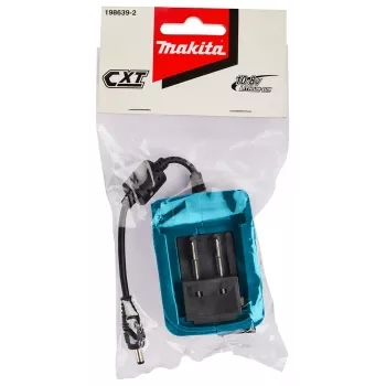 Makita CXT 12V max Li-Ion accu-adapter met DC-holplug-uitgang (5,5 x 2,1 mm), 2,2A