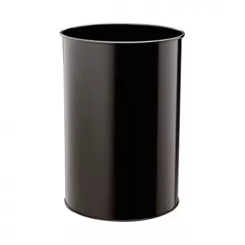DURABLE 30L zwarte kunststof afvalemmer