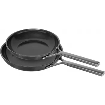 ZWILLING MILANO 2-delige braadpannenset 20 cm & 28 cm antiaanbak RVS