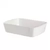 LA PORCELLANA BIANCA Anghiari lasagnevorm - wit, 35 x 25 cm