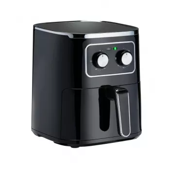 ALPINA heteluchtfriteuse 4,5L 1450W zwart digitaal touchscreen