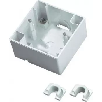 HEINRICH KOPP Kopp Paris 1-voudige afdekraam, zuiver wit (RAL 9010), thermoplast, glanzend 356313009