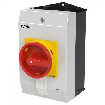 Eaton P1-25/I2H/SVB/N 3-polige hoofdschakelaar 25A frontmontage wit 227860