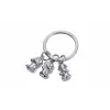 Troika KR17-18/MA zilveren sleutelhanger van gegoten aluminium met figuur