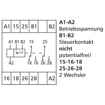 METZ CONNECT 11027613 multifunctioneel tijdrelais, 24V AC/DC, 2W, 1 CO, 0,05s-100h, DIN-rail