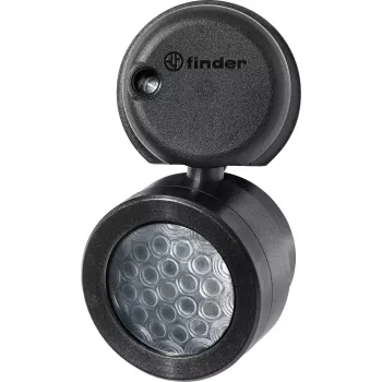 Finder 18.71 bewegingsmelder, 230 V AC, 1 NO, 180°, 12 m, IP54 18.71.8.230.0002