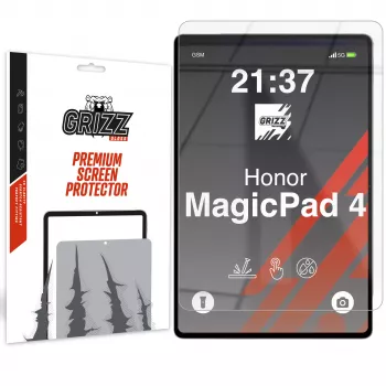 GrizzGlass HybridGlass displaybeschermfolie voor Honor MagicPad 4 – 11,5 inch – 7H hybrideglas – ultrahelder – blaasvrij