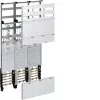 Hager univers Z compleet meterveld ZL5EL26, 1350 mm, 6 eHZ-plaatsen, 3-veld, voorbedraad