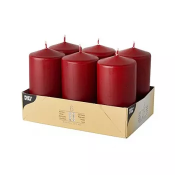 PAPSTAR stompkaars 11,5 cm bordeaux