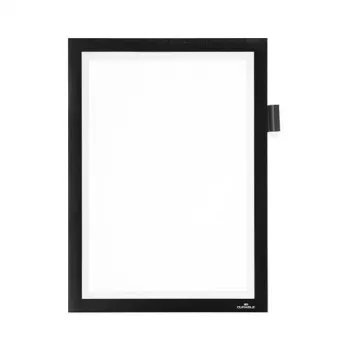 DURABLE DURAFRAME MAGNETIC NOTE A4 magnetisch presentatielijst zwart