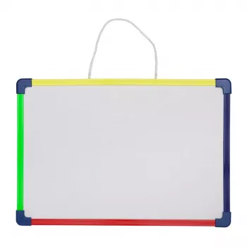 MAUL whiteboard 35 x 24 cm wit gelakt staal magnetisch droog uitwisbaar met aluminium frame