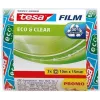 tesa tesafilm eco & clear Plakband, 10 m x 15 mm, transparant, 3 rollen 56997-00000-01