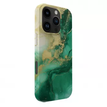 Evelatus Apple iPhone 16 Pro slim hoesje met MagSafe custom print design groen