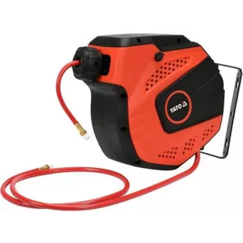 YATO persluchtslang op haspel 14m x 6,5mm