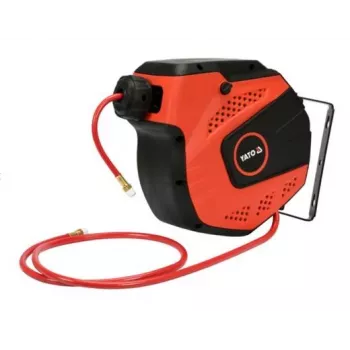 YATO persluchtslang op haspel 14m x 6,5mm