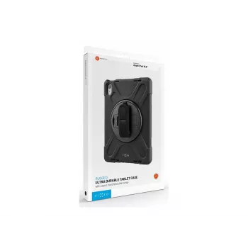 Fixed Siliconen hoes voor Samsung Galaxy Tab A11, zwart
