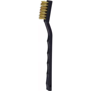 KS TOOLS messingdraad bougie-reinigingsborstel, 2-rijig, 170mm (201.2316)