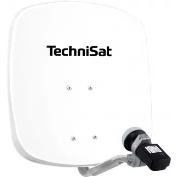 TechniSat SAT-schotel met LNB, 45 cm schotel, aluminium, single LNB (1745/8195)