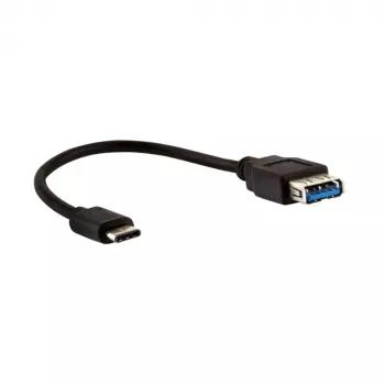 E+P CC 325/02 USB-C naar USB-A OTG-adapterkabel 0,2m (0000853280)