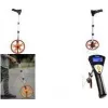 Bradas digitaal meetwiel met telescoopgreep en draagtas, 318 mm wiel, verlicht LCD, DIY-MW10-D/CB