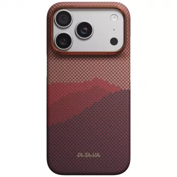 PITAKA Edge Case Over the Horizon MagSafe voor iPhone 18 Pro / 17 Pro – Autumn Dusk