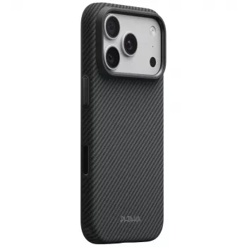 PITAKA Summa hoesje voor iPhone 18 Pro / 17 Pro zwart-grijs