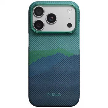 PITAKA Edge Case Over the Horizon MagSafe-hoesje voor iPhone 18 Pro / 17 Pro - Summer Noon