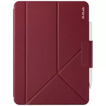 PITAKA MagEZ Folio 3 hoesje voor iPad Air 11 inch (M2/M3/M4) - Harvard Crimson