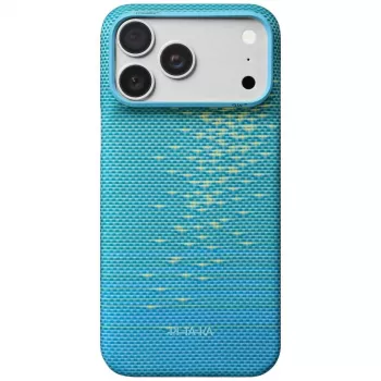 PITAKA Edge Case MagSafe voor iPhone 18 Pro Max / 17 Pro Max - Lucid Blue
