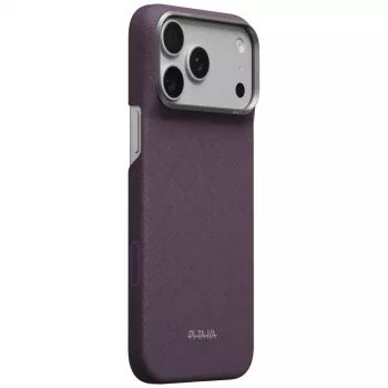 PITAKA Edge Case PTKWeaving-Charoite MagSafe voor iPhone 18 Pro Max / 17 Pro Max - Charoite Purple