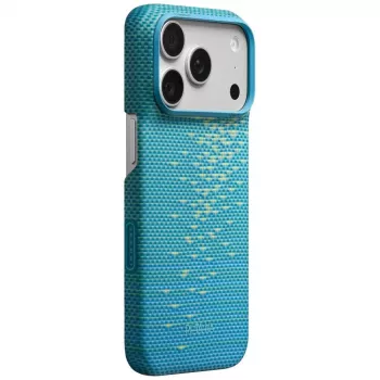 PITAKA Edge hoes MagSafe voor iPhone 18 Pro / 17 Pro – Lucid Blue